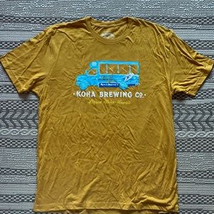 NEW Kona Brewing Co The Thirsty Gecko Men’s Shirt XL